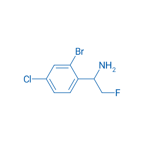 1-(2-Bromo-4-chlorophenyl)-2-fluoroethan-1-amine 1g
