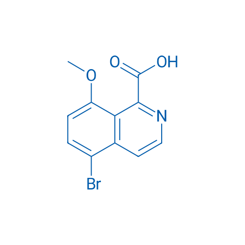 5-Bromo-8-methoxyisoquinoline-1-carboxylic acid 1g