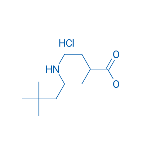 Methyl 2-neopentylpiperidine-4-carboxylate hydrochloride 1g