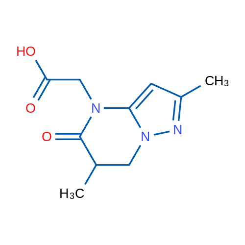 2-{2,6-dimethyl-5-oxo-4H,5H,6H,7H-pyrazolo[1,5-a]pyrimidin-4-yl}acetic acid 1g