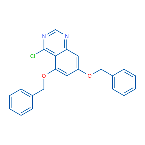 5,7-Bis(benzyloxy)-4-chloroquinazoline 1g