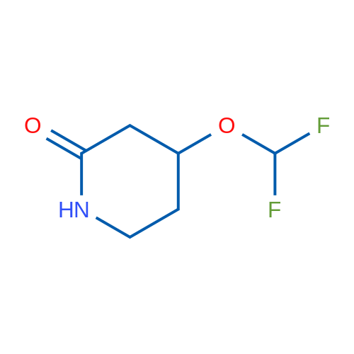 4-(Difluoromethoxy)piperidin-2-one 1g