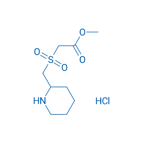 Methyl 2-(piperidin-2-ylmethanesulfonyl)acetate hydrochloride 5g