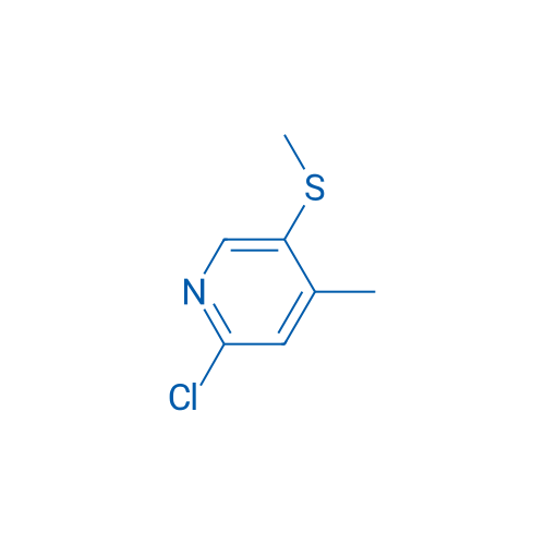 2-Chloro-4-methyl-5-(methylthio)pyridine 250mg
