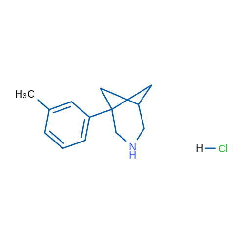 1-(m-Tolyl)-3-azabicyclo[3.1.1]heptane hydrochloride 1g