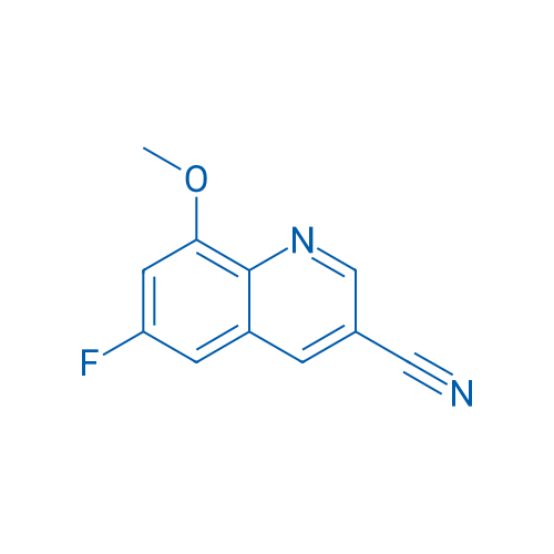 6-Fluoro-8-methoxyquinoline-3-carbonitrile 1g