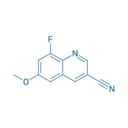 8-Fluoro-6-methoxyquinoline-3-carbonitrile 1g