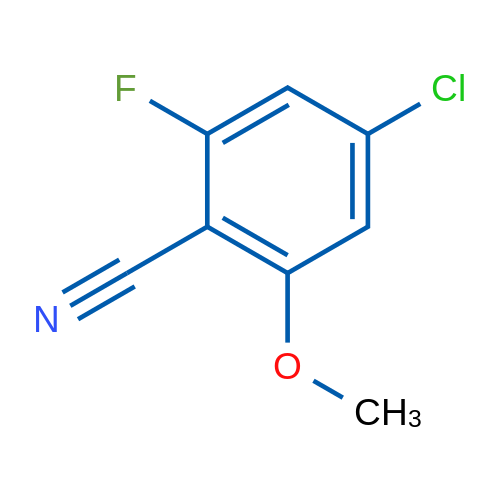 4-Chloro-2-fluoro-6-methoxybenzonitrile 1g