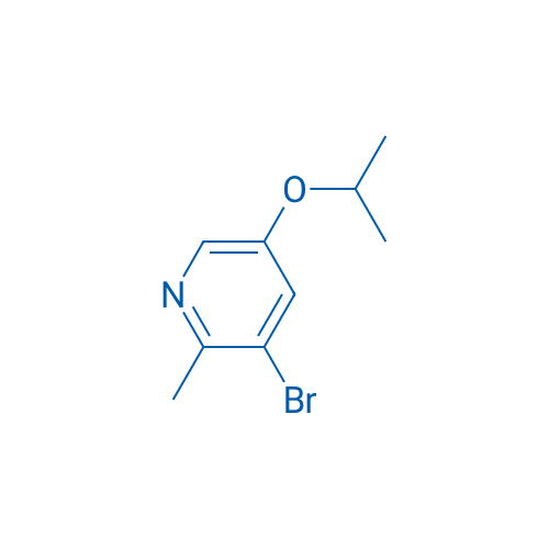 3-Bromo-2-methyl-5-(propan-2-yloxy)pyridine 1g