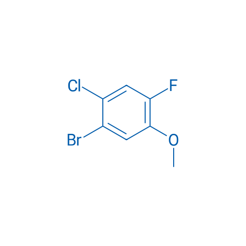 1-Bromo-2-chloro-4-fluoro-5-methoxybenzene 250mg