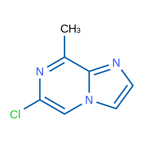 6-Chloro-8-methylimidazo[1,2-a]pyrazine 1g