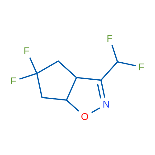 3-(Difluoromethyl)-5,5-difluoro-4,5,6,6a-tetrahydro-3aH-cyclopenta[d]isoxazole 1g
