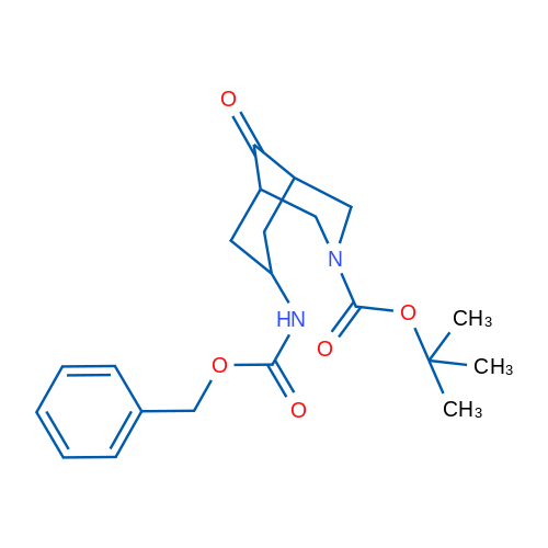 tert-Butyl 7-{[(benzyloxy)carbonyl]amino}-9-oxo-3-azabicyclo[3.3.1]nonane-3-carboxylate 1g