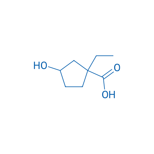 1-Ethyl-3-hydroxycyclopentane-1-carboxylic acid 1g