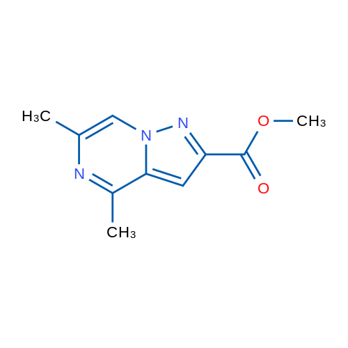 Methyl 4,6-dimethylpyrazolo[1,5-a]pyrazine-2-carboxylate 1g