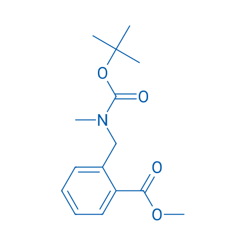 Methyl 2-(((tert-butoxycarbonyl)(methyl)amino)methyl)benzoate 1g