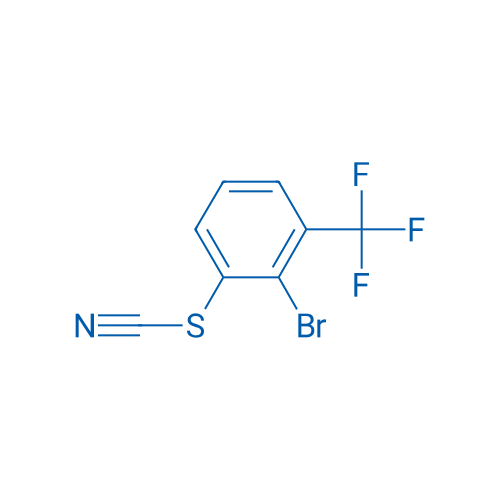 2-BRomo-1-thiocyanato-3-trifluoromethyl-benzene 250mg