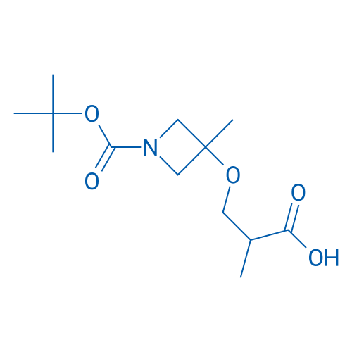 3-({1-[(tert-butoxy)carbonyl]-3-methylazetidin-3-yl}oxy)-2-methylpropanoic acid 100mg