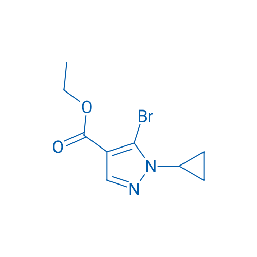 Ethyl 5-bromo-1-cyclopropyl-1H-pyrazole-4-carboxylate 1g