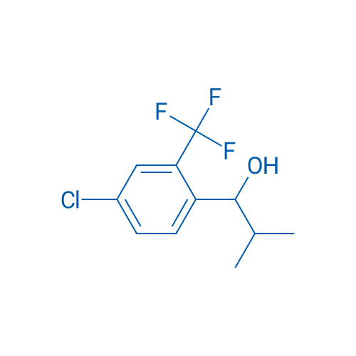 1-(4-Chloro-2-(trifluoromethyl)phenyl)-2-methylpropan-1-ol 1g