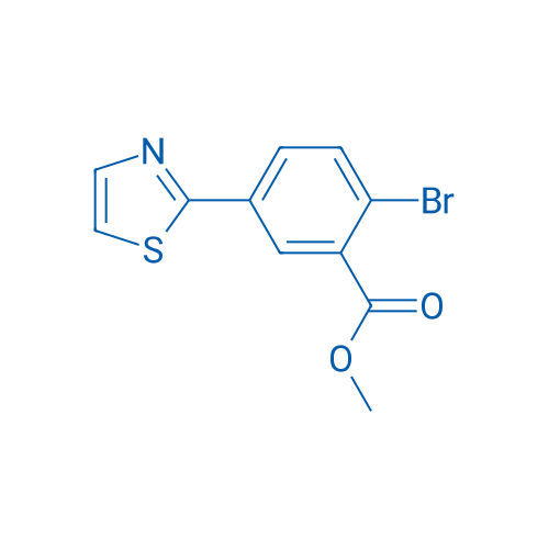 Methyl 2-bromo-5-(thiazol-2-yl)benzoate 1g