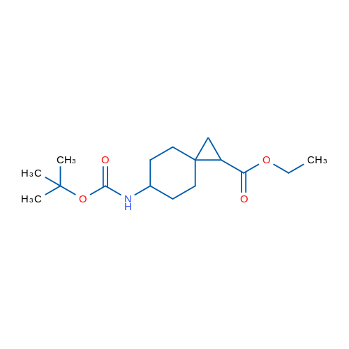 Ethyl 6-((tert-butoxycarbonyl)amino)spiro[2.5]octane-1-carboxylate 1g