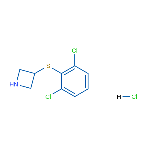 3-[(2,6-Dichlorophenyl)sulfanyl]azetidine hydrochloride 1g
