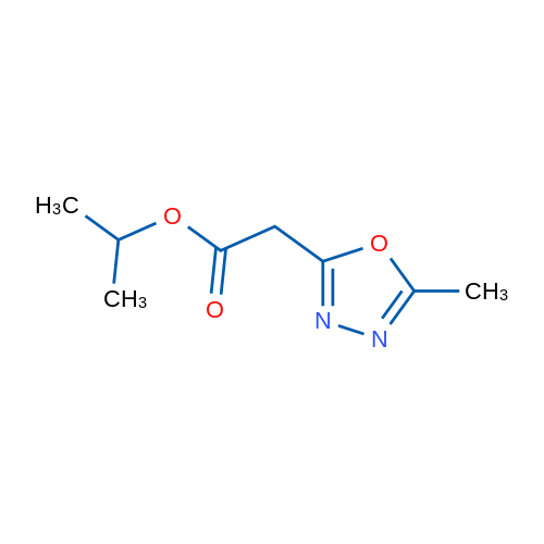 Propan-2-yl 2-(5-methyl-1,3,4-oxadiazol-2-yl)acetate 5g