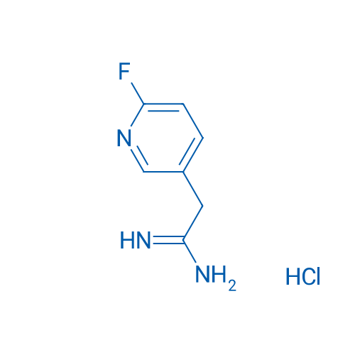 2-(6-Fluoropyridine-3-yl)acetimidamide hydrochloride 5g