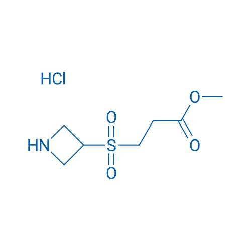 methyl 3-(azetidine-3-sulfonyl)propanoate hydrochloride 1g