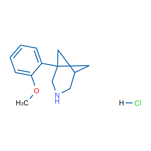 1-(2-Methoxyphenyl)-3-azabicyclo[3.1.1]heptane hydrochloride 1g