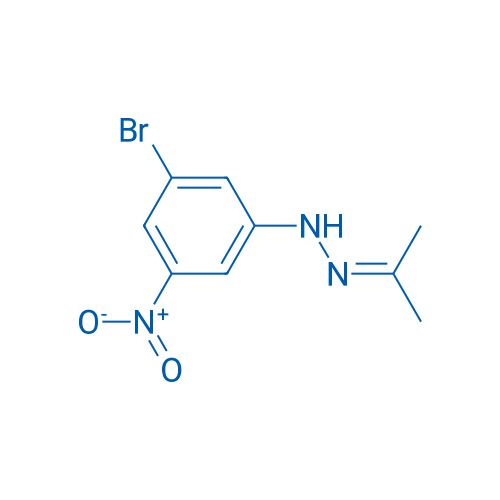 1-(3-Bromo-5-nitrophenyl)-2-(propan-2-ylidene)hydrazine 1g