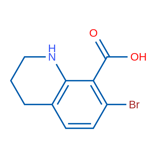 7-Bromo-1,2,3,4-tetrahydroquinoline-8-carboxylic acid 1g