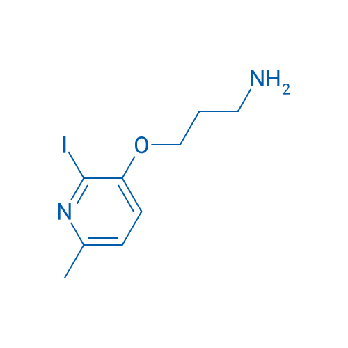 3-(3-Aminopropoxy)-2-iodo-6-methylpyridine 1g
