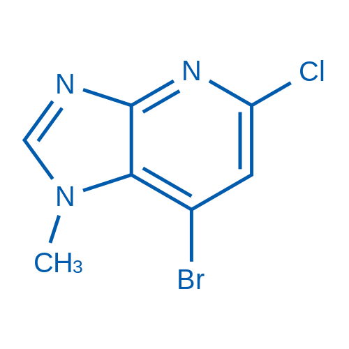7-Bromo-5-chloro-1-methyl-1H-imidazo[4,5-b]pyridine 1g