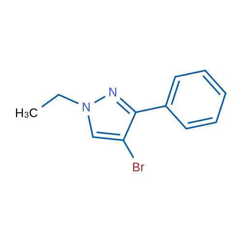 4-Bromo-1-ethyl-3-phenyl-1H-pyrazole 1g