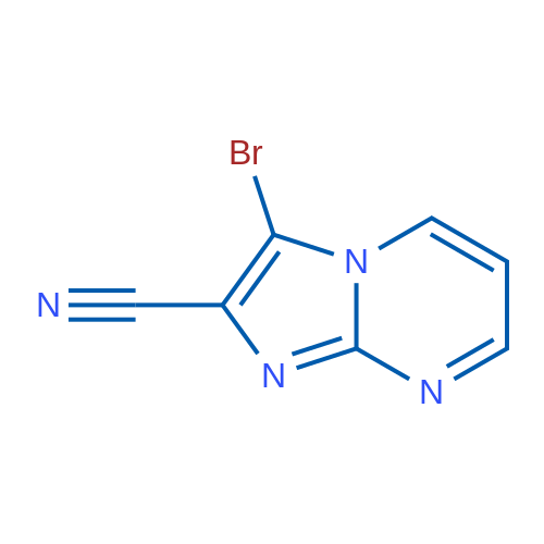 3-Bromoimidazo[1,2-a]pyrimidine-2-carbonitrile 1g