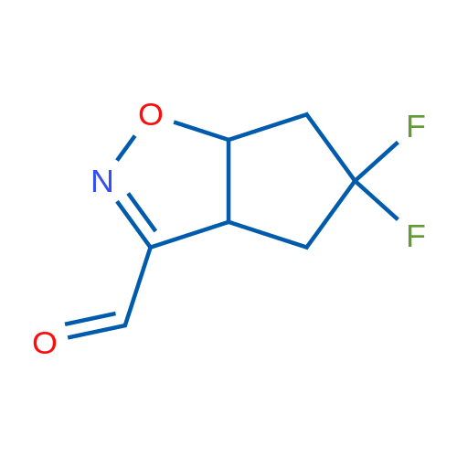 5,5-Difluoro-4,5,6,6a-tetrahydro-3aH-cyclopenta[d]isoxazole-3-carbaldehyde 1g