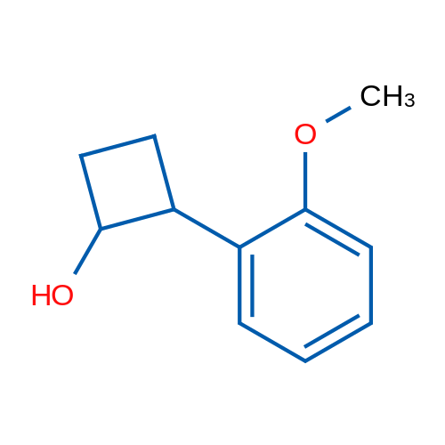 2-(2-Methoxyphenyl)cyclobutan-1-ol 1g