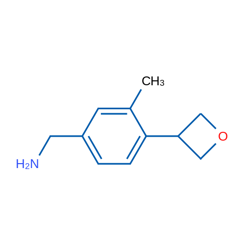 (3-Methyl-4-(oxetan-3-yl)phenyl)methanamine 1g