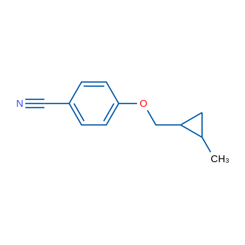 4-((2-Methylcyclopropyl)methoxy)benzonitrile 1g