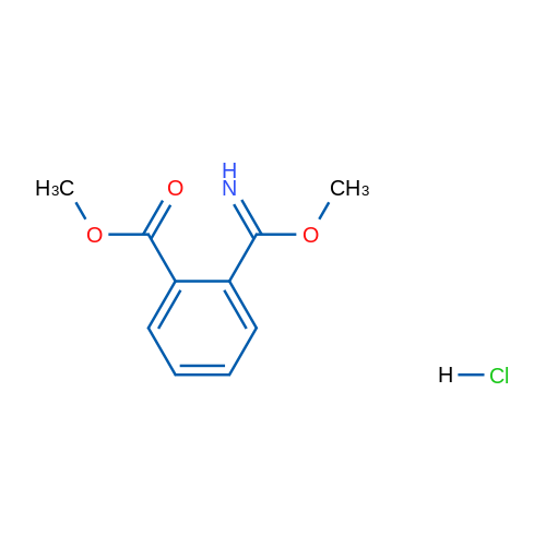 Methyl 2-(imino(methoxy)methyl)benzoate hydrochloride 250mg