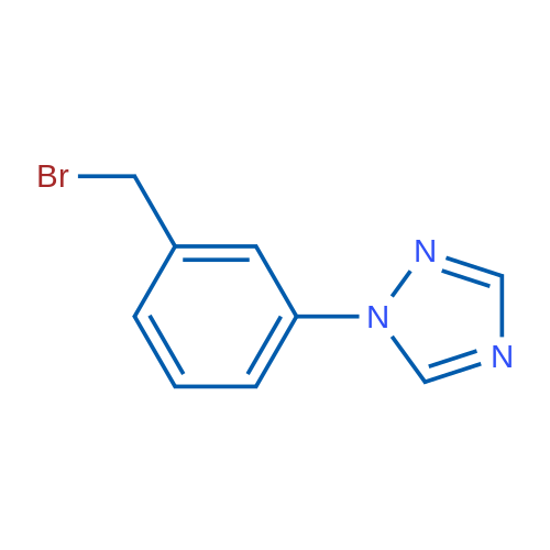 1-(3-(Bromomethyl)phenyl)-1H-1,2,4-triazole 1g