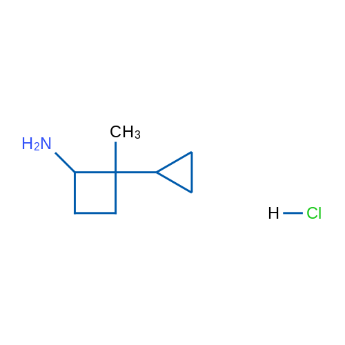 2-Cyclopropyl-2-methylcyclobutanamine hydrochloride 1g