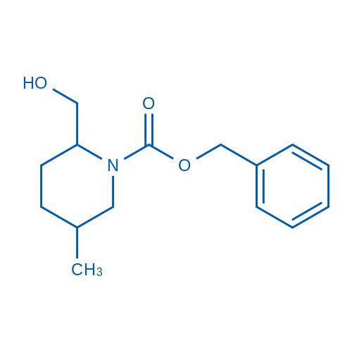 Benzyl 2-(hydroxymethyl)-5-methylpiperidine-1-carboxylate 1g