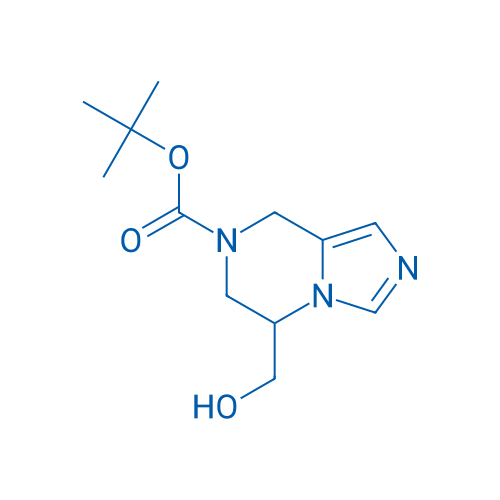 tert-Butyl 5-(hydroxymethyl)-5,6-dihydroimidazo[1,5-a]pyrazine-7(8H)-carboxylate 1g