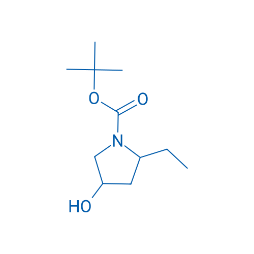 tert-Butyl 2-ethyl-4-hydroxypyrrolidine-1-carboxylate 250mg