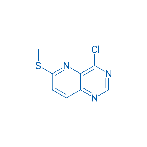 4-Chloro-6-(methylthio)pyrido[3,2-d]pyrimidine 1g