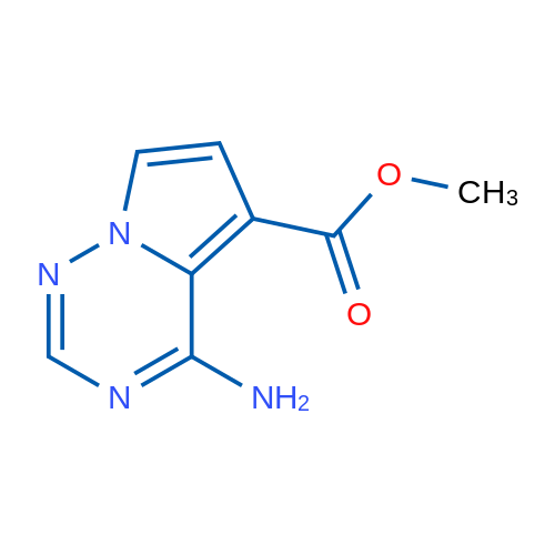 Methyl 4-aminopyrrolo[2,1-f][1,2,4]triazine-5-carboxylate 100mg