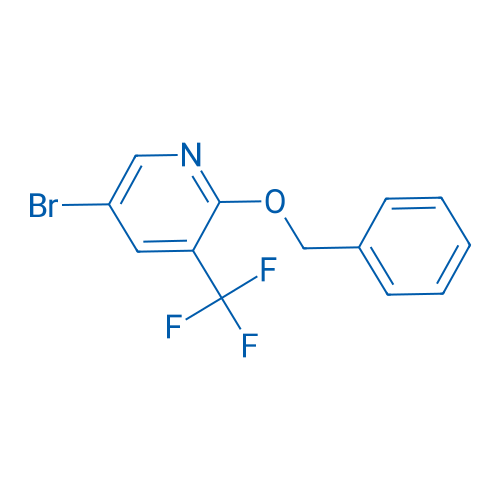 2-(Benzyloxy)-5-bromo-3-(trifluoromethyl)pyridine 250mg